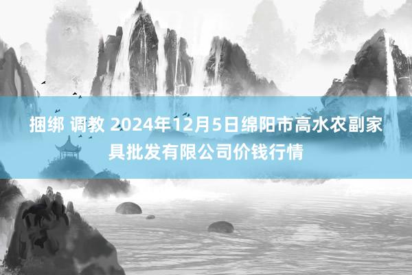 捆绑 调教 2024年12月5日绵阳市高水农副家具批发有限公司价钱行情